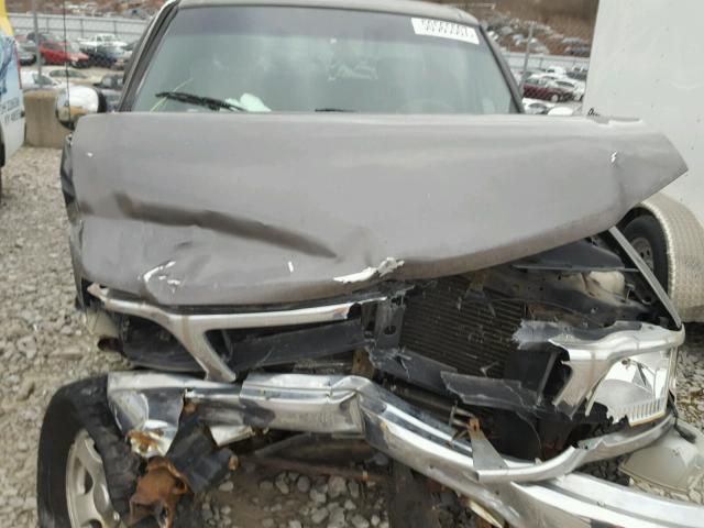 2FTRX07202CA17256 - 2002 FORD F150 GRAY photo 7