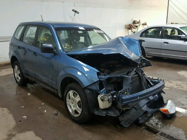 JF2SH61629H793261 - 2009 SUBARU FORESTER 2 BLUE photo 1