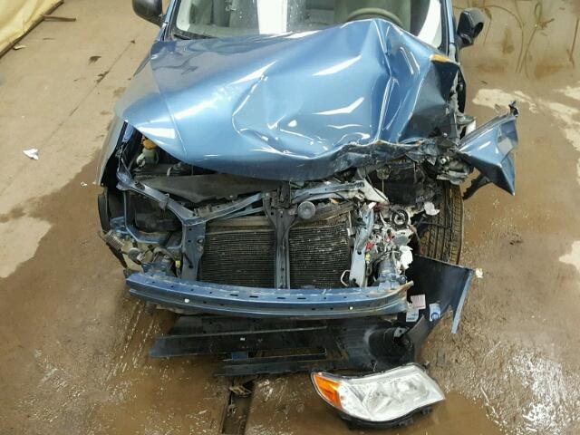 JF2SH61629H793261 - 2009 SUBARU FORESTER 2 BLUE photo 7