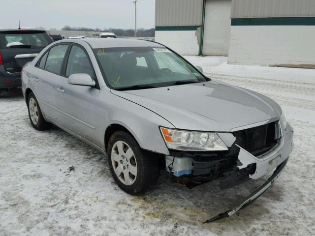 5NPET4AC9AH616085 - 2010 HYUNDAI SONATA GLS SILVER photo 1