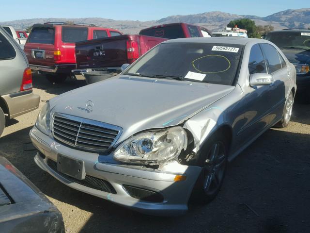 WDBNG75JX6A483073 - 2006 MERCEDES-BENZ S 500 SILVER photo 2