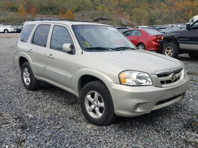 4F2YZ94195KM49155 - 2005 MAZDA TRIBUTE S GOLD photo 1