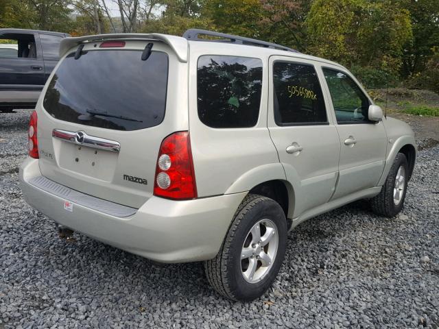 4F2YZ94195KM49155 - 2005 MAZDA TRIBUTE S GOLD photo 4