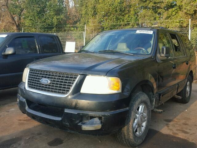 1FMRU15W93LC55498 - 2003 FORD EXPEDITION BLACK photo 2