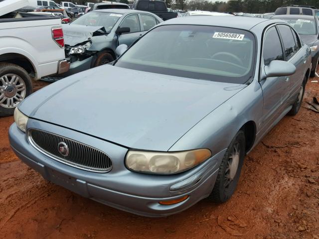 1G4HR54K43U180948 - 2003 BUICK LESABRE LI BLUE photo 2