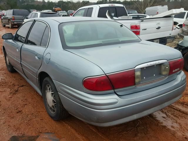 1G4HR54K43U180948 - 2003 BUICK LESABRE LI BLUE photo 3