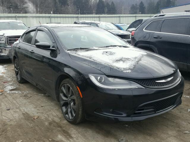 1C3CCCDG4FN553411 - 2015 CHRYSLER 200 S 黑色 照片 1