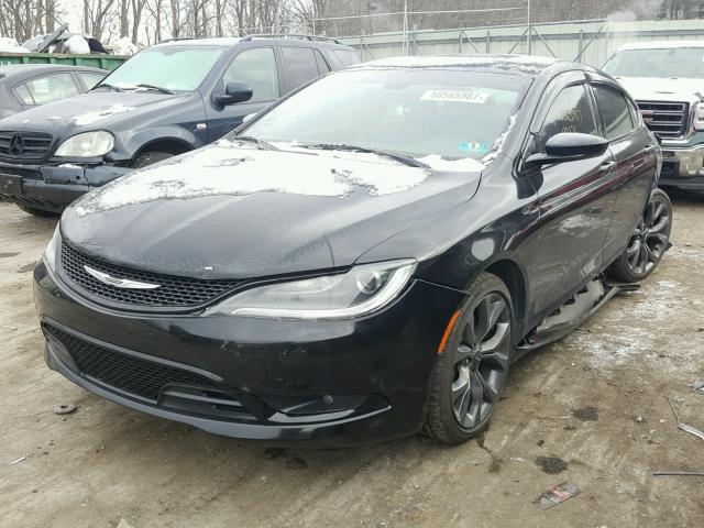 1C3CCCDG4FN553411 - 2015 CHRYSLER 200 S 黑色 照片 2