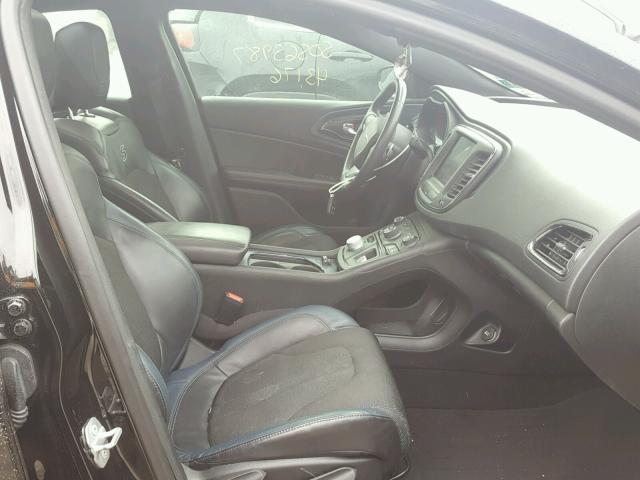 1C3CCCDG4FN553411 - 2015 CHRYSLER 200 S 黑色 照片 5