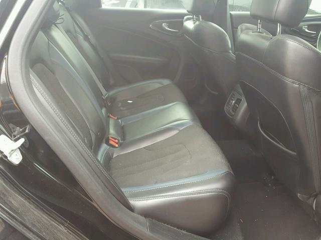 1C3CCCDG4FN553411 - 2015 CHRYSLER 200 S 黑色 照片 6