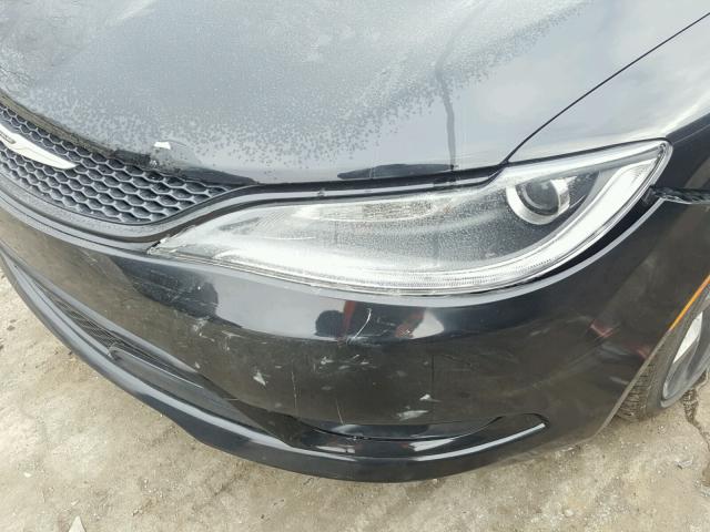 1C3CCCDG4FN553411 - 2015 CHRYSLER 200 S 黑色 照片 9