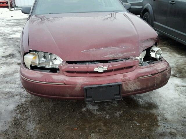 2G1WL52M3W9109817 - 1998 CHEVROLET LUMINA BAS წითელი ფოტო 9