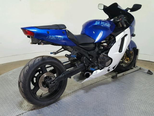 JKAZX9A17YA007008 - 2000 KAWASAKI ZX1200 A1 BLUE photo 8