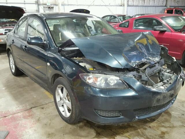 JM1BK12F951238067 - 2005 MAZDA 3 I GRAY photo 1