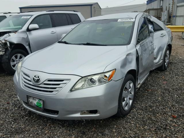 4T1BE46K57U166068 - 2007 TOYOTA CAMRY NEW SILVER photo 2