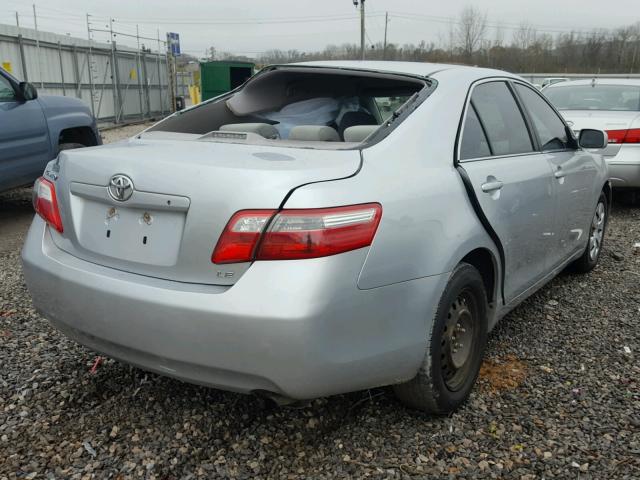 4T1BE46K57U166068 - 2007 TOYOTA CAMRY NEW SILVER photo 4