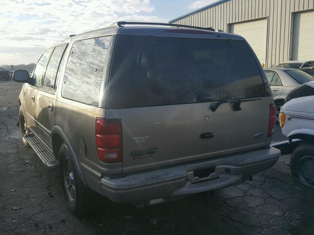 1FMRU17L92LA83748 - 2002 FORD EXPEDITION GREEN photo 3