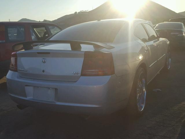 2B3KA53H26H367606 - 2006 DODGE CHARGER R/ SILVER photo 4