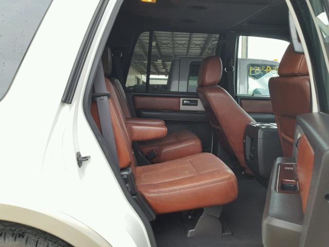 1FMFU17578LA27188 - 2008 FORD EXPEDITION WHITE photo 6