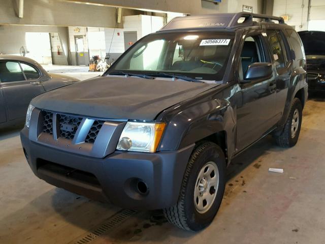 5N1AN08U18C529914 - 2008 NISSAN XTERRA OFF GRAY photo 2