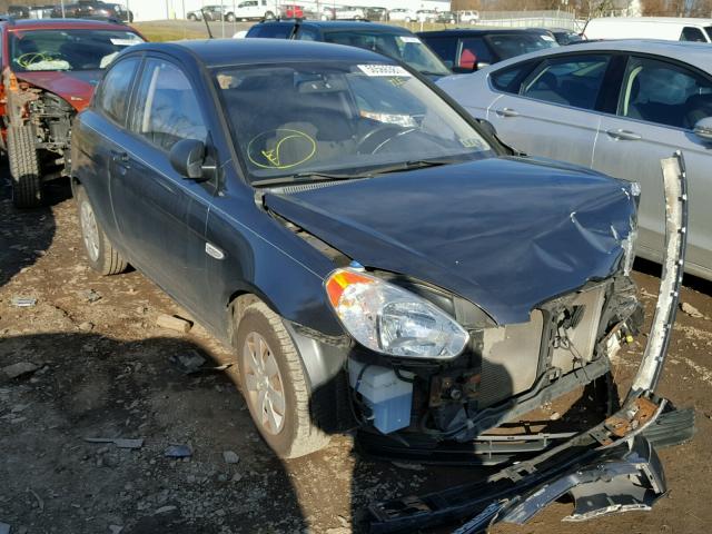 KMHCM36C48U077037 - 2008 HYUNDAI ACCENT GS GRAY photo 1