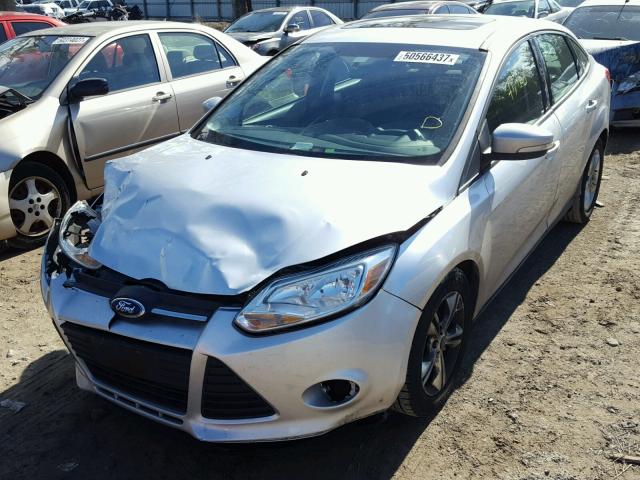 1FADP3F22DL212397 - 2013 FORD FOCUS SE SILVER photo 2