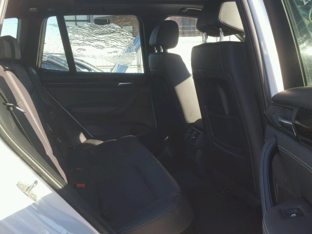 5UXWX7C52E0E75924 - 2014 BMW X3 XDRIVE3 WHITE photo 6