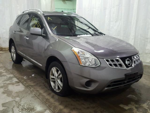 JN8AS5MV8CW404302 - 2012 NISSAN ROGUE S GRAY photo 1