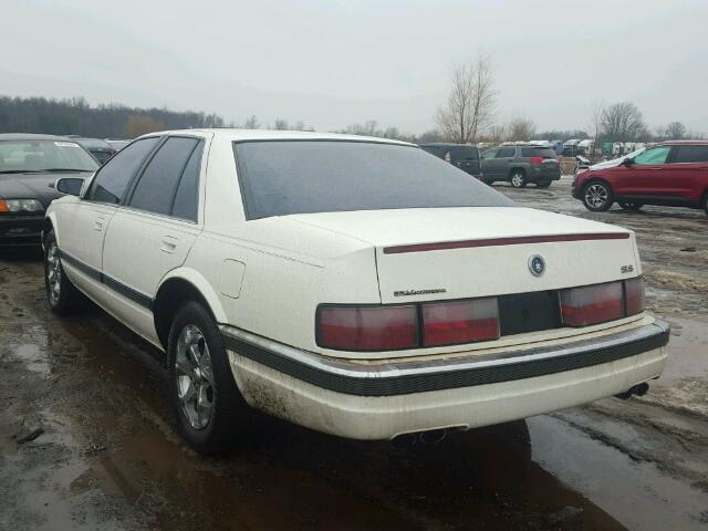 1G6KS52Y7SU818360 - 1995 CADILLAC SEVILLE SL WHITE photo 3