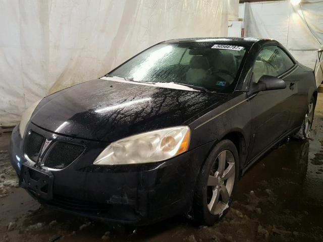 1G2ZH351574123089 - 2007 PONTIAC G6 GT BLACK photo 2