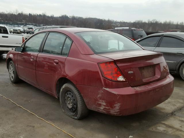 1G8AJ52FX5Z125102 - 2005 SATURN ION LEVEL RED photo 3