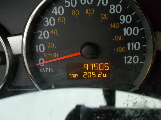 1G8AJ52FX5Z125102 - 2005 SATURN ION LEVEL RED photo 8