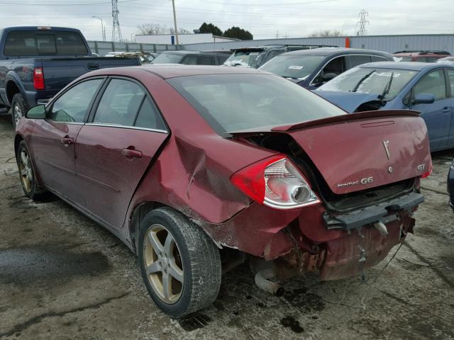 1G2ZH57N694117980 - 2009 PONTIAC G6 GT MAROON photo 3