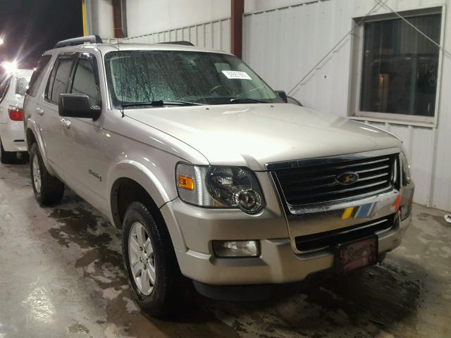 1FMEU73EX8UA38247 - 2008 FORD EXPLORER X SILVER photo 1