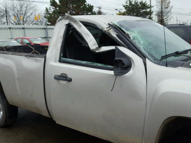 1GCHK24687E603119 - 2007 CHEVROLET SILVERADO BEIGE photo 9