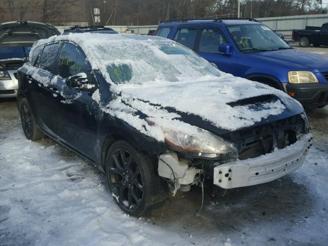 JM1BL1L40D1795376 - 2013 MAZDA SPEED 3 BLACK photo 1