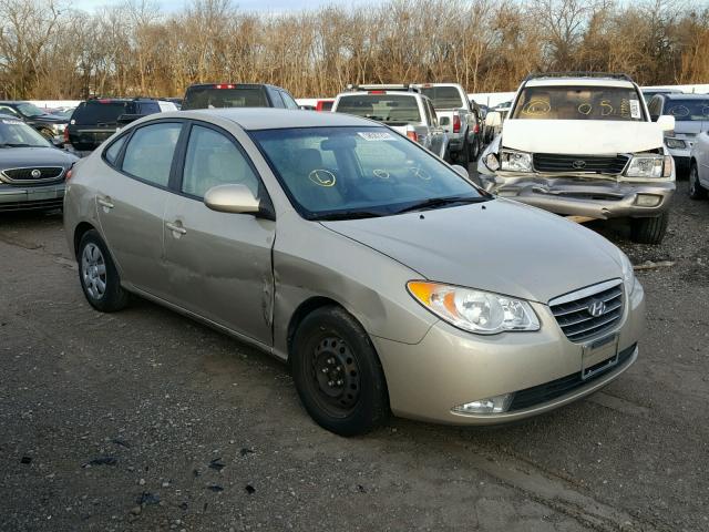 KMHDU46D59U681166 - 2009 HYUNDAI ELANTRA GL SILVER photo 1