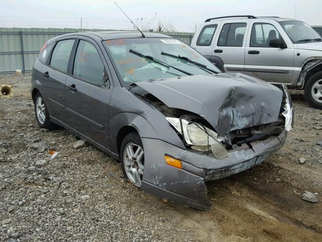 3FAFP37362R182934 - 2002 FORD FOCUS ZX5 GRAY photo 1