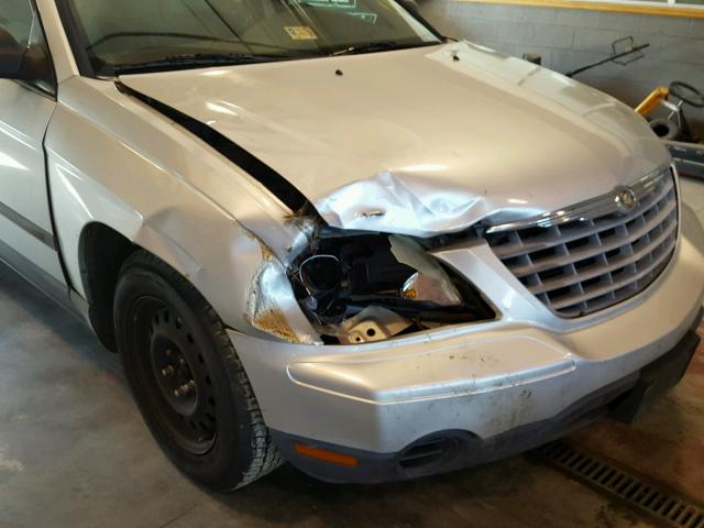 2C8GM48LX5R427349 - 2005 CHRYSLER PACIFICA SILVER photo 9