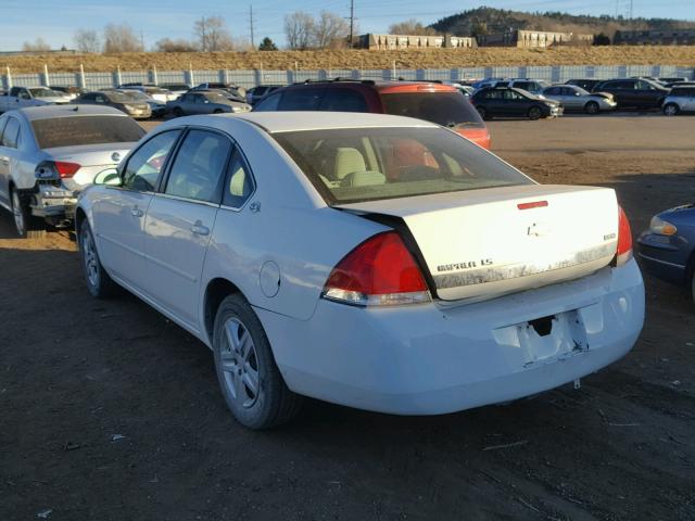 2G1WB55K879316962 - 2007 CHEVROLET IMPALA LS WHITE photo 3