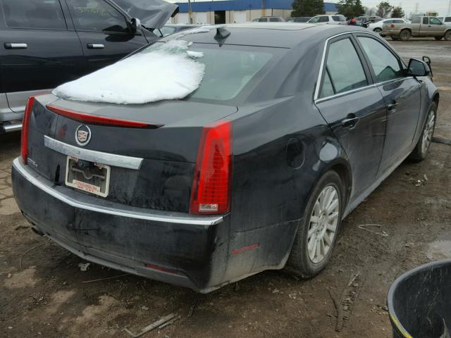 1G6DC5EY3B0153076 - 2011 CADILLAC CTS BLACK photo 4