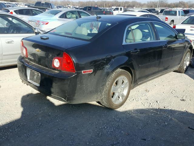 1G1ZD5EB2AF171214 - 2010 CHEVROLET MALIBU 2LT BLACK photo 4