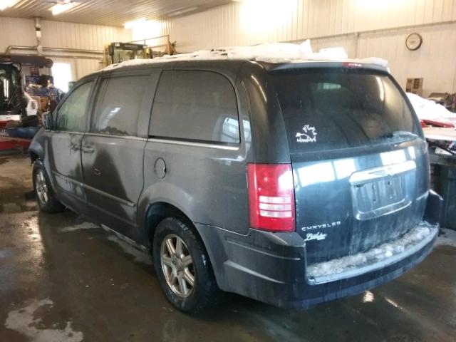 2A8HR54169R614880 - 2009 CHRYSLER TOWN & COU BLACK photo 3