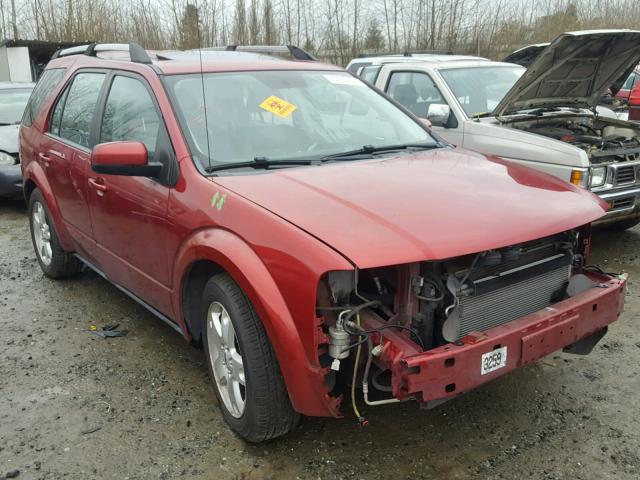 1FMDK06117GA07774 - 2007 FORD FREESTYLE RED photo 1