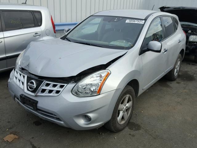 JN8AS5MV5DW627317 - 2013 NISSAN ROGUE S GRAY photo 2