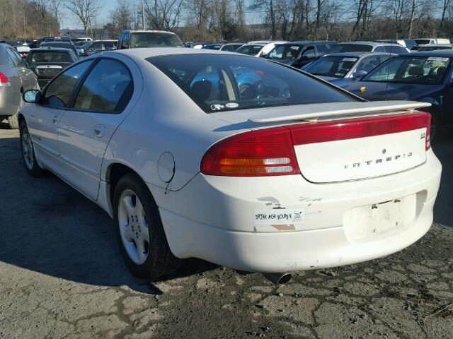 2B3HD76V7YH388081 - 2000 DODGE INTREPID R WHITE photo 3