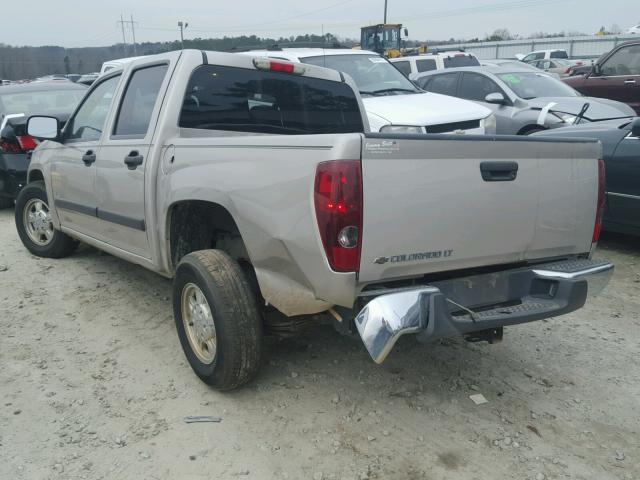 1GCCS13E288109416 - 2008 CHEVROLET COLORADO TAN photo 3