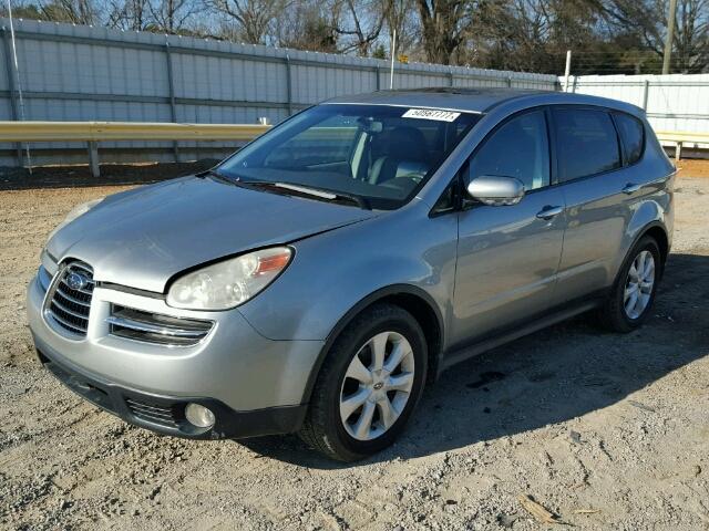 4S4WX82C464425181 - 2006 SUBARU B9 TRIBECA SILVER photo 2