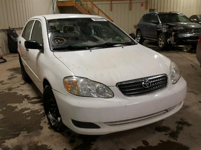 2T1BR32E27C747186 - 2007 TOYOTA COROLLA CE WHITE photo 1