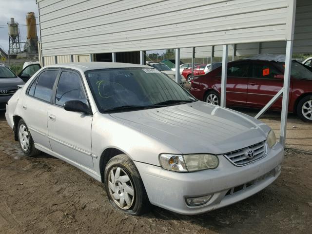 1NXBR12E31Z476293 - 2001 TOYOTA COROLLA CE SILVER photo 1